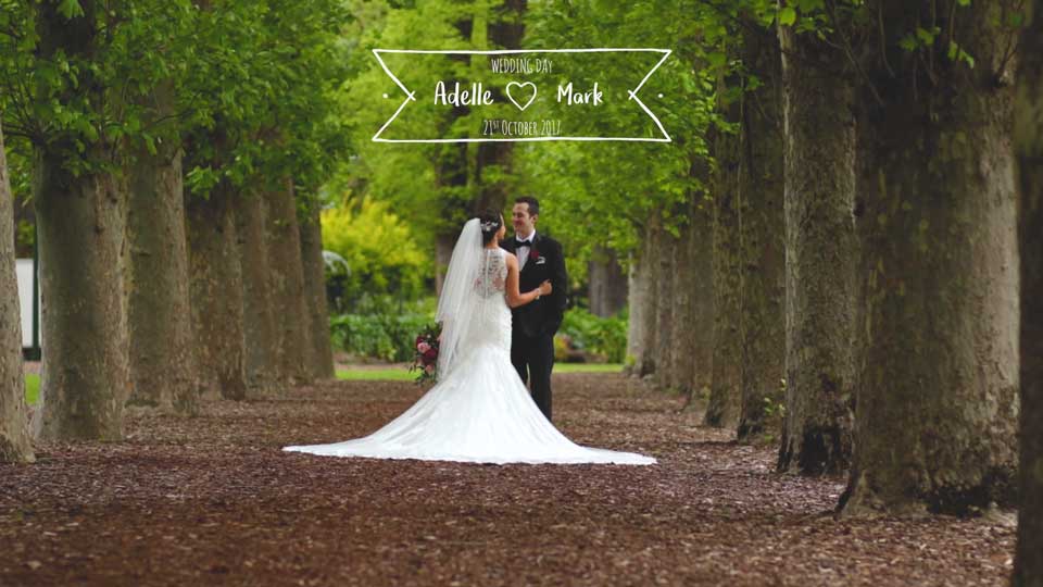 Adelle and Mark Wedding video in Melbourne